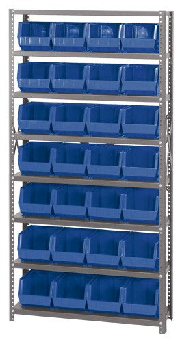 QSBU-239 12"D x 36"W x 75"H GIANT OPEN HOPPER STORAGE SYSTEMS