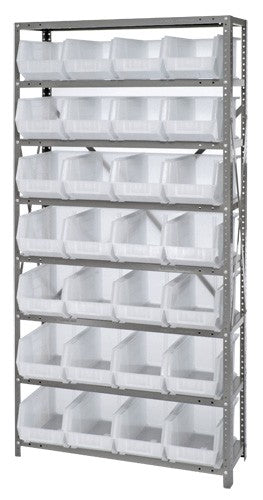 QSBU-239 12"D x 36"W x 75"H GIANT OPEN HOPPER STORAGE SYSTEMS