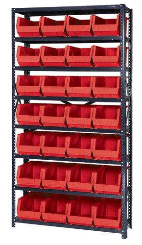 QSBU-240 12"D x 36"W x 75"H GIANT OPEN HOPPER STORAGE SYSTEMS