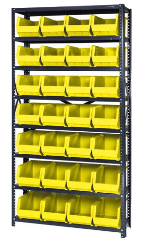 QSBU-240 12"D x 36"W x 75"H GIANT OPEN HOPPER STORAGE SYSTEMS