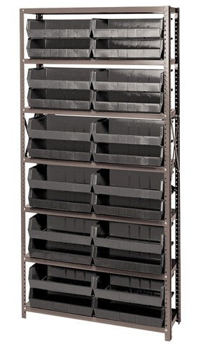 QSBU-245 12"D x 36"W x 75"H GIANT OPEN HOPPER STORAGE SYSTEMS