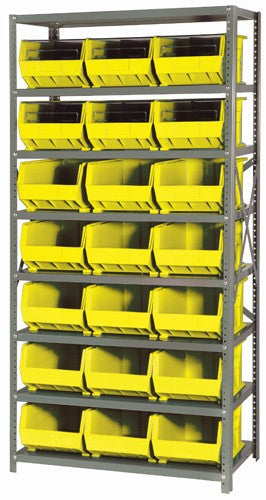 QSBU-255 18"D x 36"W x 75"H GIANT OPEN HOPPER STORAGE SYSTEMS