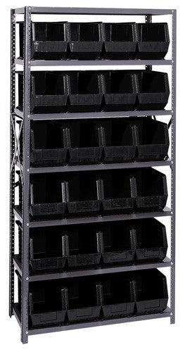QSBU-265 18"D x 36"W x 75"H GIANT OPEN HOPPER STORAGE SYSTEMS