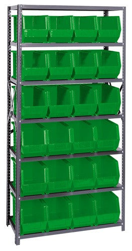 QSBU-265 18"D x 36"W x 75"H GIANT OPEN HOPPER STORAGE SYSTEMS