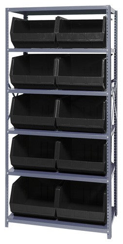 QSBU-270 18"D x 36"W x 75"H GIANT OPEN HOPPER STORAGE SYSTEMS