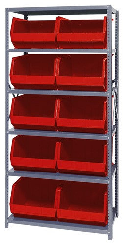 QSBU-270 18"D x 36"W x 75"H GIANT OPEN HOPPER STORAGE SYSTEMS
