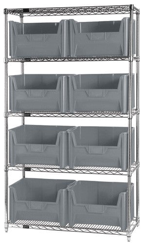 Giant Stack Container Wire Shelving System WR5-700