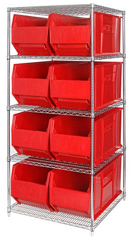 Hulk Wire Shelving System 36" WR5-993
