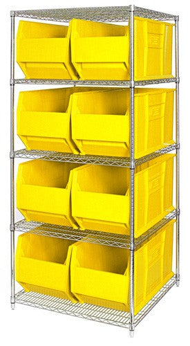 Hulk Wire Shelving System 36" WR5-993