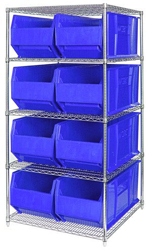 Hulk Wire Shelving System 36" WR5-997