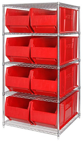 Hulk Wire Shelving System 36" WR5-997