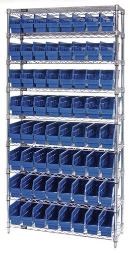 Store More 6" Shelf Bin Wire Shelving System WR9-205