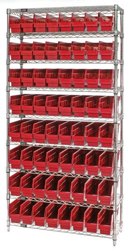 Store More 6" Shelf Bin Wire Shelving System WR9-203