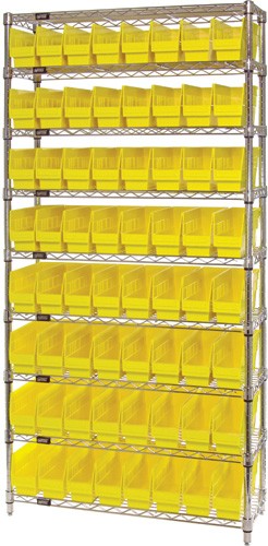 Store More 6" Shelf Bin Wire Shelving System WR9-203