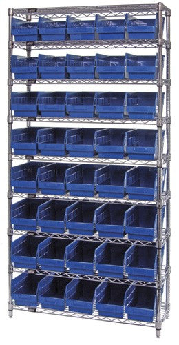 Store More 6" Shelf Bin Wire Shelving System WR9-202