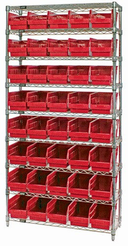 Store More 6" Shelf Bin Wire Shelving System WR9-202