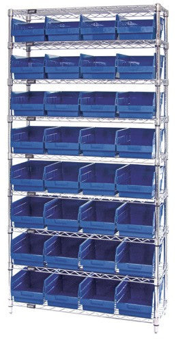 Store More 6" Shelf Bin Wire Shelving System WR9-207