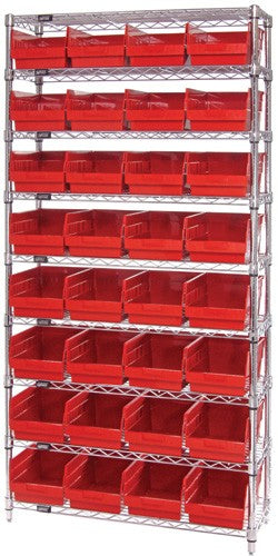 Store More 6" Shelf Bin Wire Shelving System WR9-214