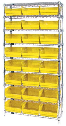 Store More 6" Shelf Bin Wire Shelving System WR9-216