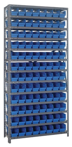 Steel Shelf Bin Unit 1275-101