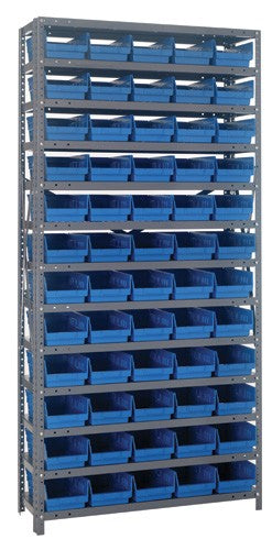 Steel Shelf Bin Unit 1275-102