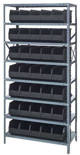 Stackable Shelf Bin Steel Shelving System 1875-461