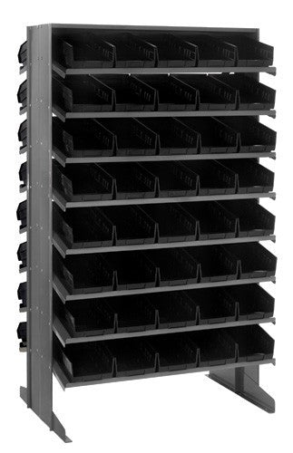 Economy 4" Shelf Bin Sloped Shelving Systems  QPRD-104