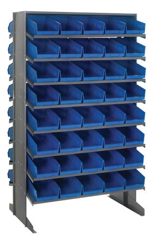 Economy 4" Shelf Bin Sloped Shelving Systems  QPRD-104