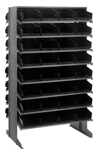 Economy 4" Shelf Bin Sloped Shelving Systems  QPRD-108