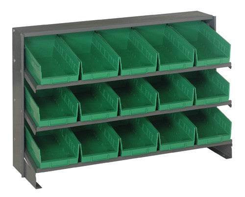 Economy 4" Shelf Bin Sloped Shelving Systems  QPRHA-102