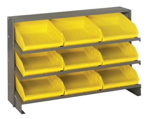 Economy 4" Shelf Bin Sloped Shelving Systems  QPRHA-109