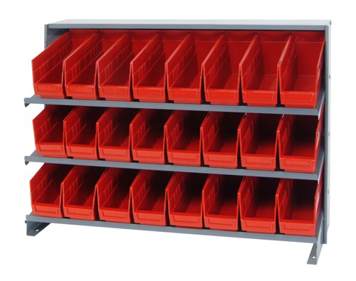 Store-More 6" Shelf Bin Sloped Shelving Systems QPRHA-201