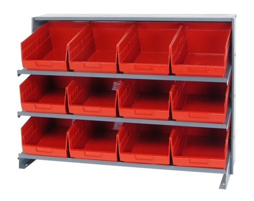 Store-More 6" Shelf Bin Sloped Shelving Systems QPRHA-207