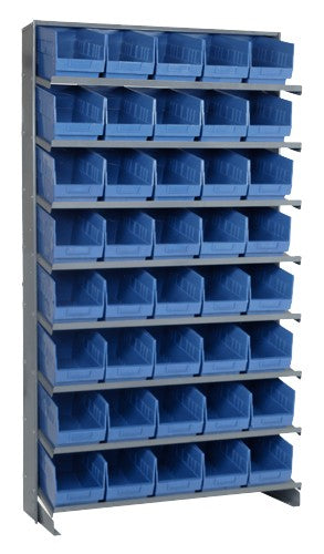 Store-More 6" Shelf Bin Sloped Shelving Systems QPRS-202