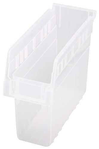 Store-Max 8"Shelf Bin QSB801CL  ( Case of 36 )