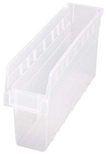 Store-Max 8"Shelf Bin QSB803CL  ( Case of 20 )