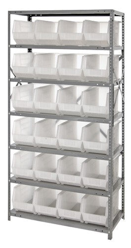 QSBU-265 18"D x 36"W x 75"H GIANT OPEN HOPPER STORAGE SYSTEMS