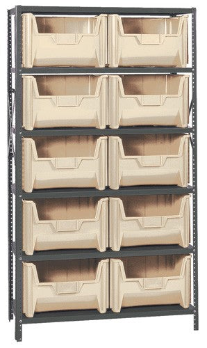 QSBU-700 18"D x 42"W x 75"H GIANT OPEN HOPPER STORAGE SYSTEMS