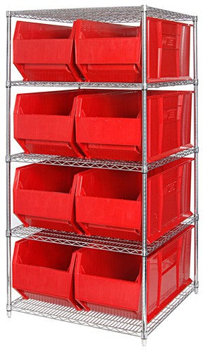 Hulk Wire Shelving System 36" WR5-995