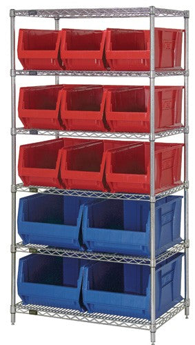 Hulk Wire Shelving System 30" WR6-973974