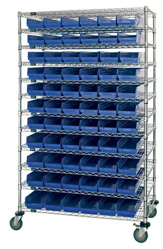 High Density Wire Shelving Systems WR74-1872-176103